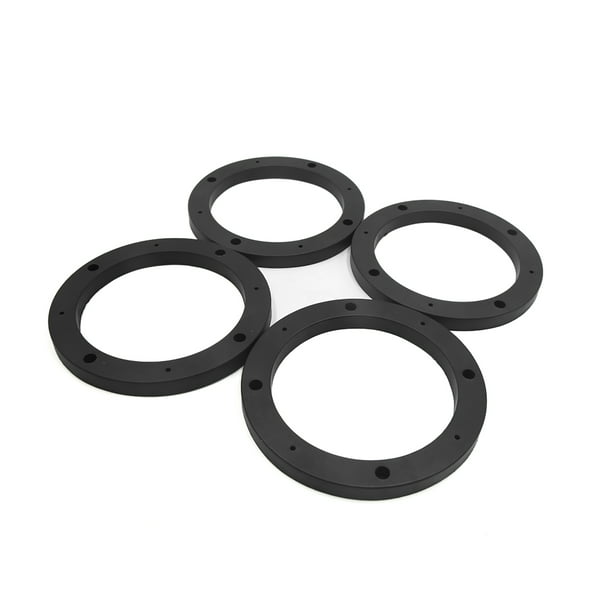 1 Pair Car Audio 6.5 Inch Speaker Spacer Waterproof Washer Silicone Cover Plates